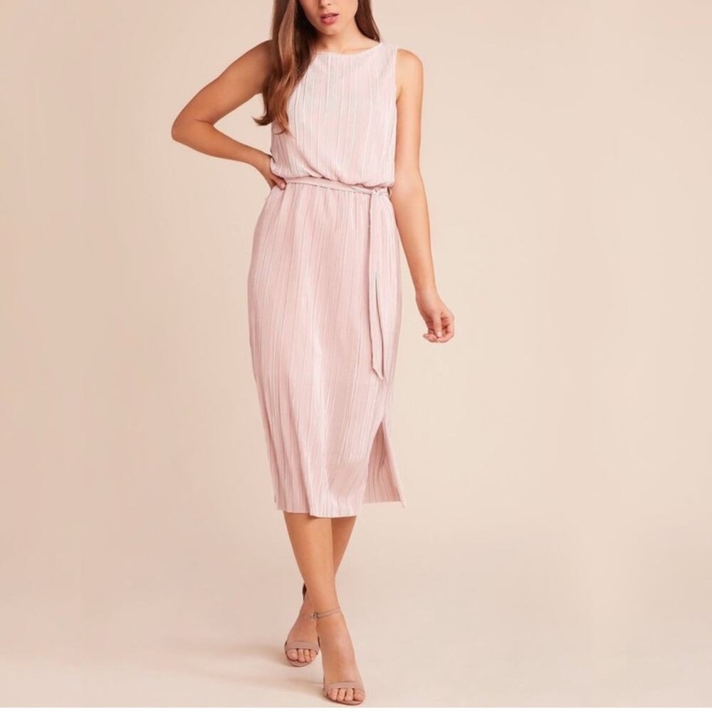 BB Dakota Blush Maxi Dress